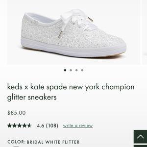Kate Spade glitter Keds